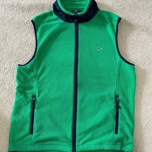 Vineyard Vines Men's Fleece Vest. Size Medium.